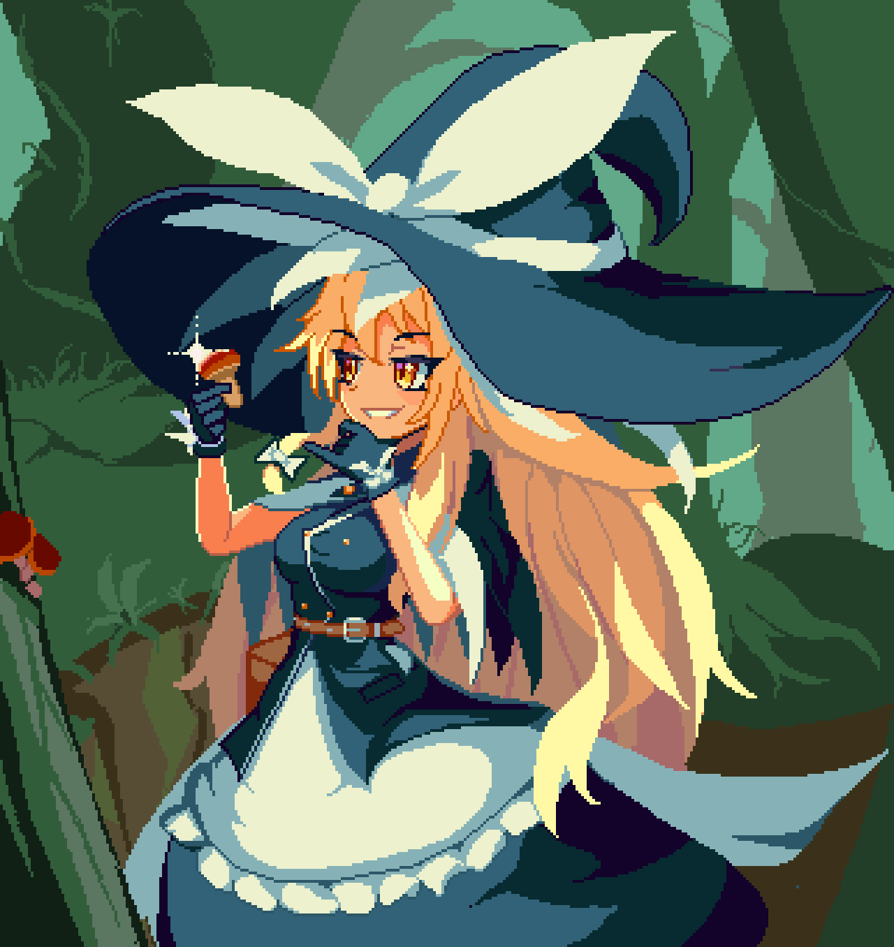 Kirisame Marisa (Touhou) Rule 34 Image