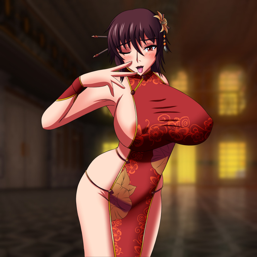Mizuki Shiranui (Action Taimanin) Rule 34 Image
