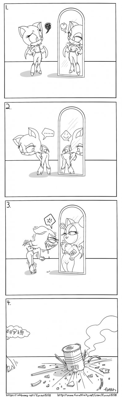 Rouge The Bat (Sonic (Series)) Rule 34 Image