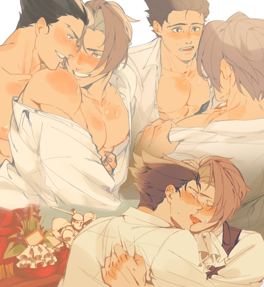 Miles Edgeworth (Ace Attorney) Rule 34 Image