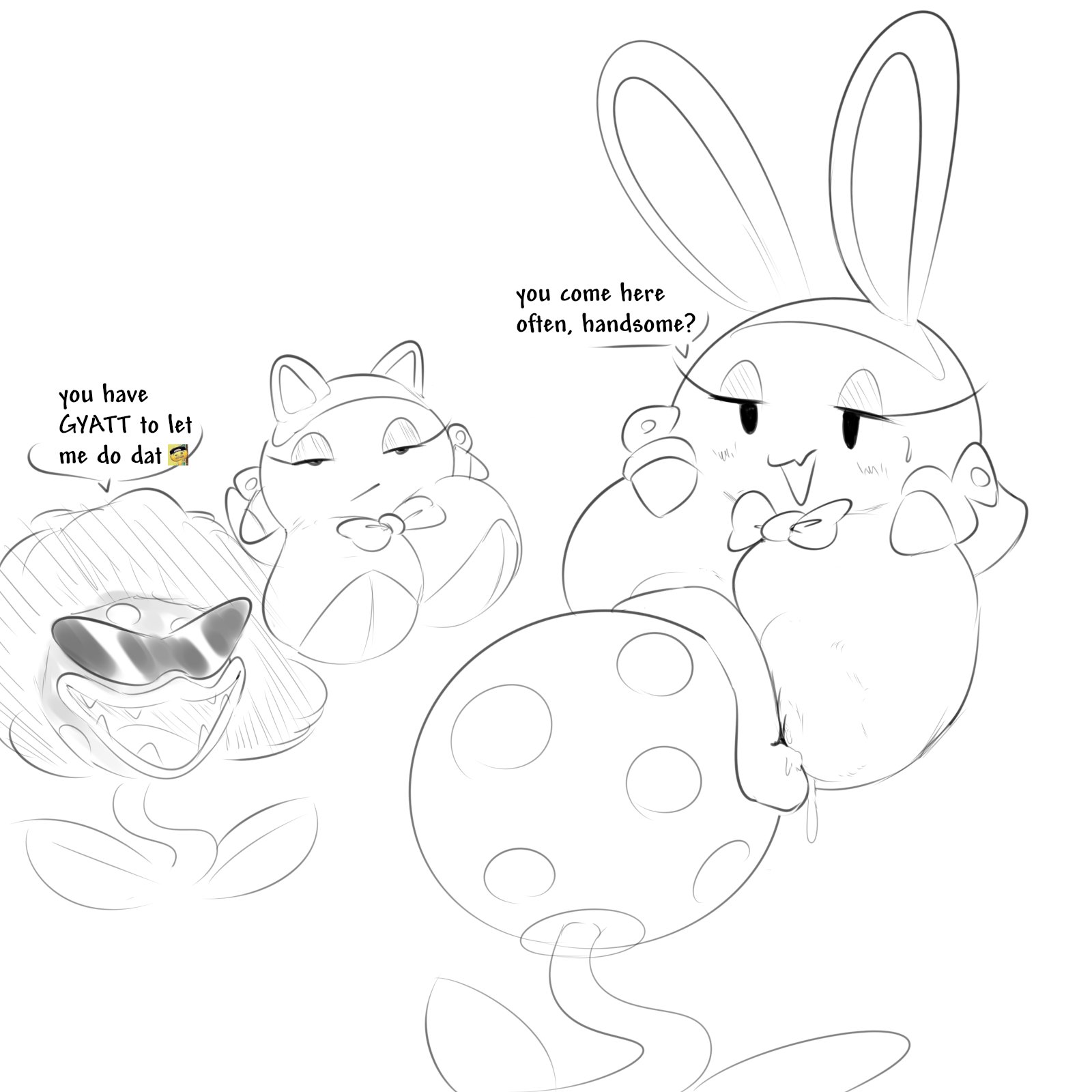 Boo (Mario) Rule 34 Image
