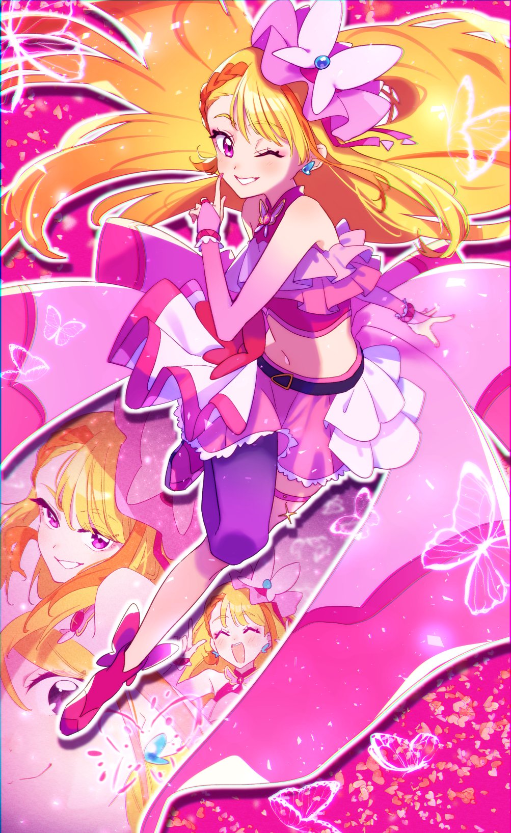 Cure Butterfly (Hirogaru Sky! Precure) Rule 34 Image
