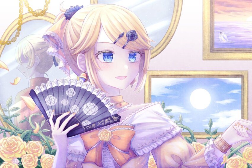 Kagamine Rin (Vocaloid) Rule 34 Image
