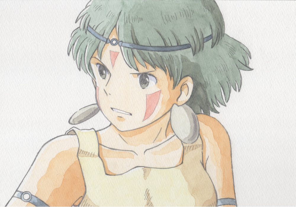 San (Mononoke Hime) Rule 34 Image