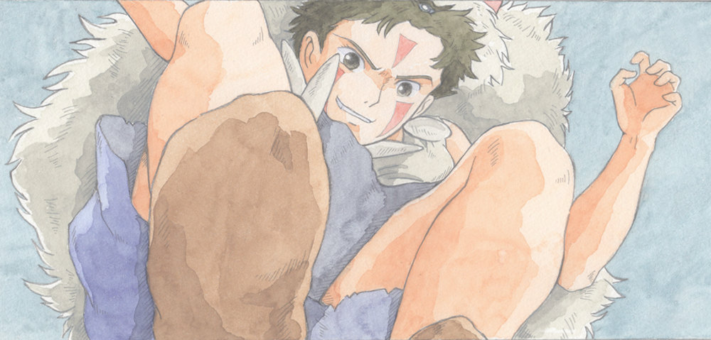 San (Mononoke Hime) Rule 34 Image