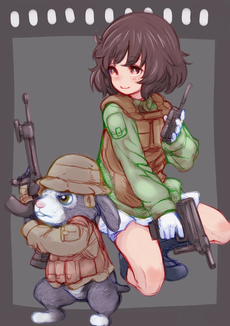 Akiyama Yukari (Cat Shit One) Rule 34 Image