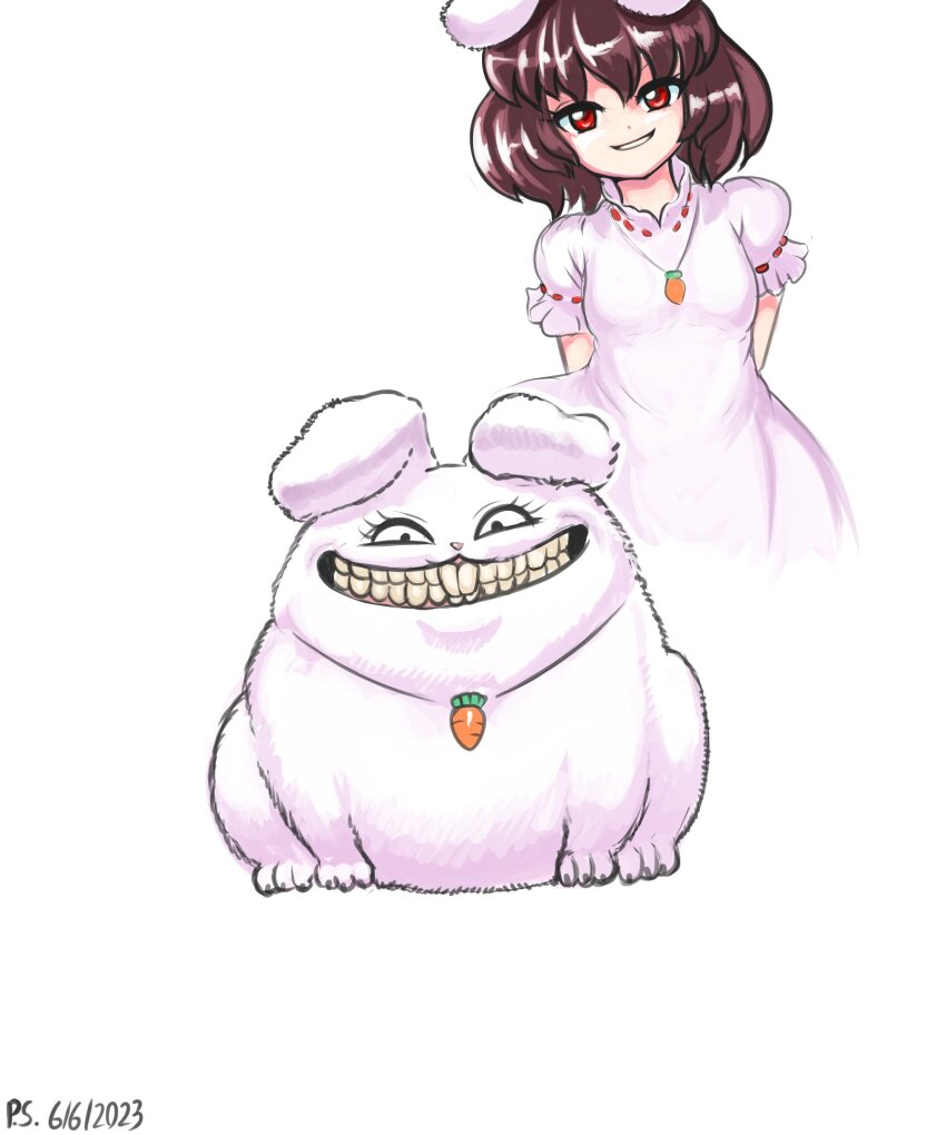Inaba Tewi (Touhou) Rule 34 Image