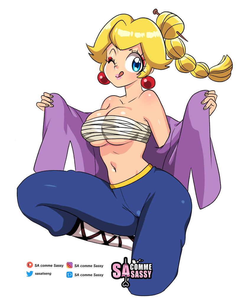 Kung-Fu Peach (Mario (Series)) Rule 34 Image