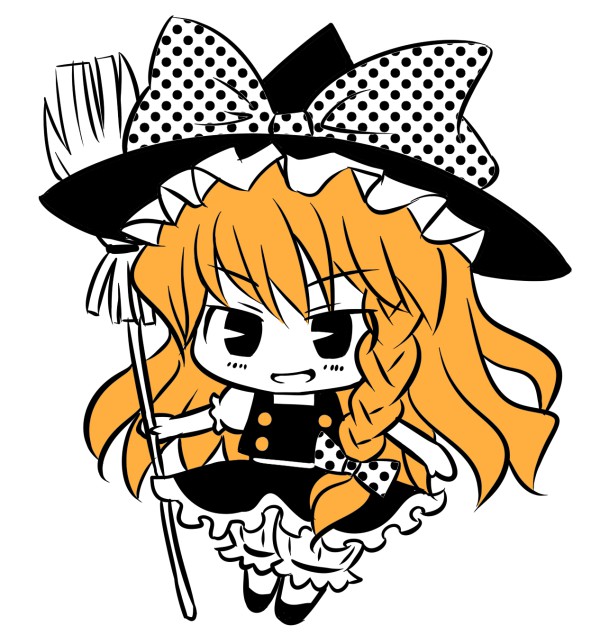 Kirisame Marisa (Touhou) Rule 34 Image