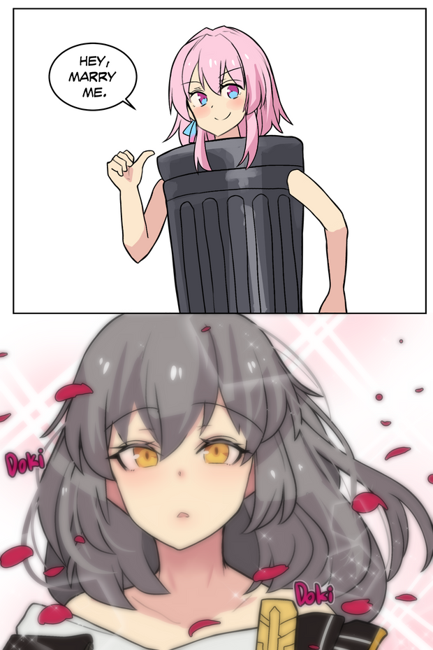 March 7th (Honkai: Star Rail) Rule 34 Image