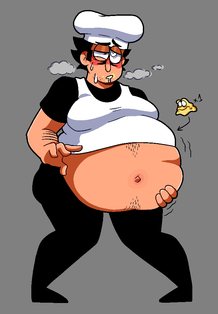 Peppino Spaghetti (Cheeseslime (Pizza Tower)) Rule 34 Image