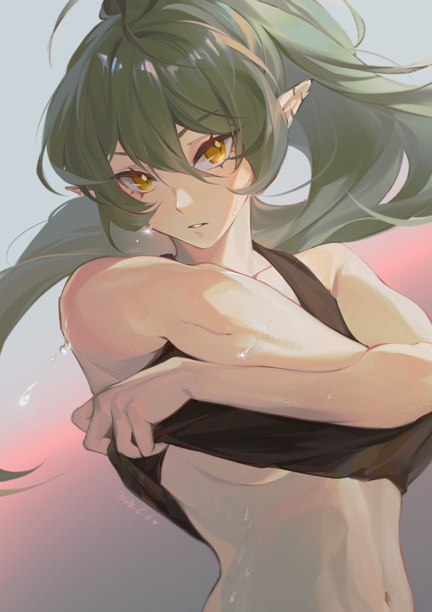 Gavial (Arknights) Rule 34 Image