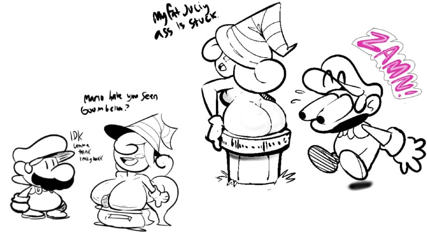 Goombella (Mario (Series)) Rule 34 Image