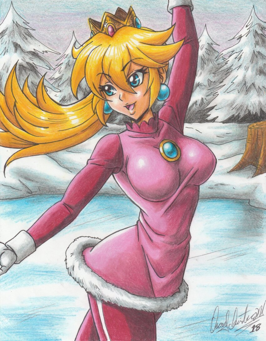 Princess Peach (Mario &Amp; Sonic (Series)) Rule 34 Image