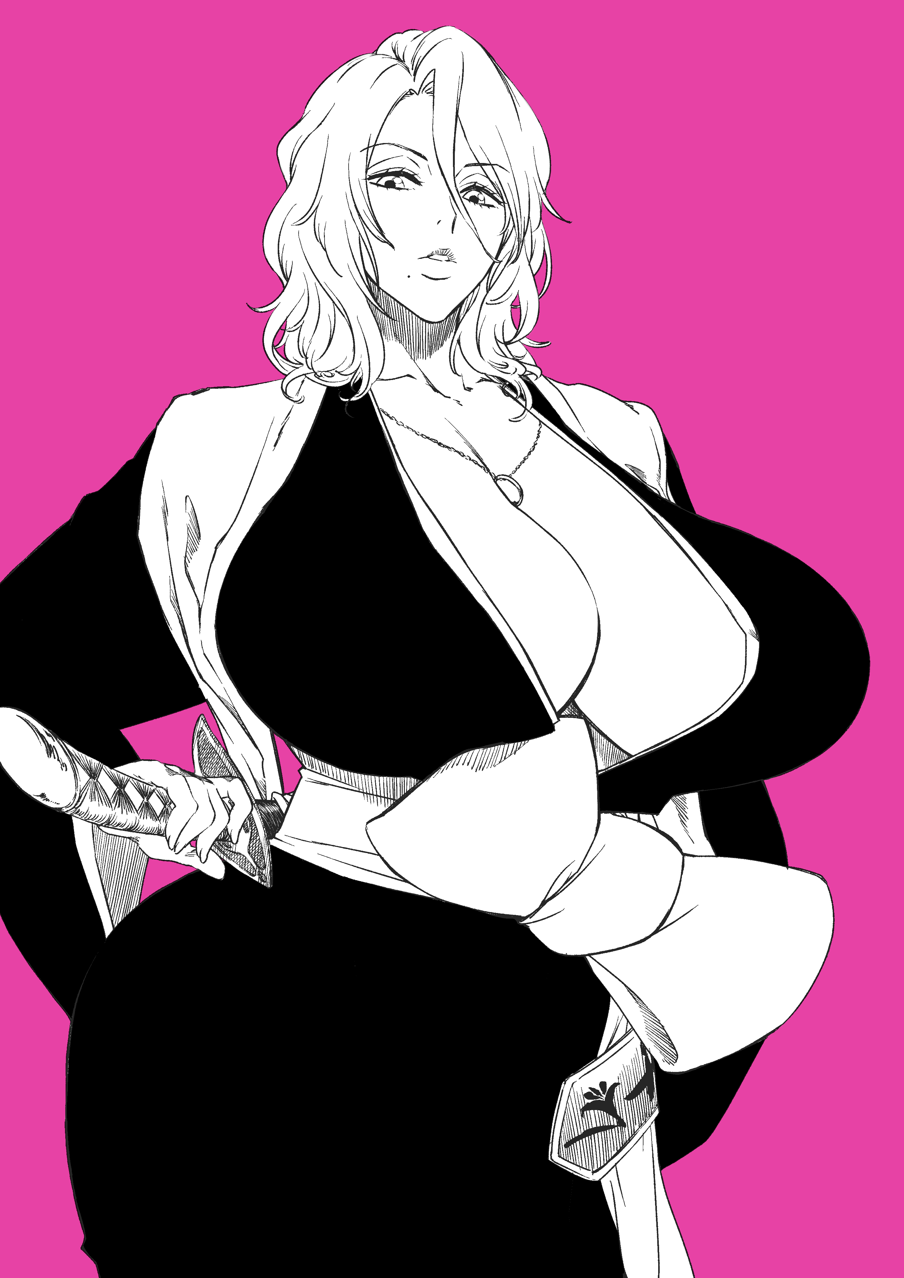 Matsumoto Rangiku (Bleach) Rule 34 Image