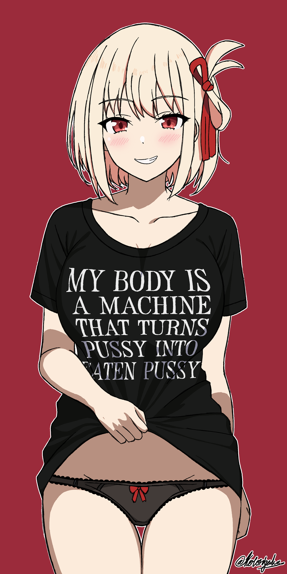 Nishikigi Chisato (Lycoris Recoil) Rule 34 Image