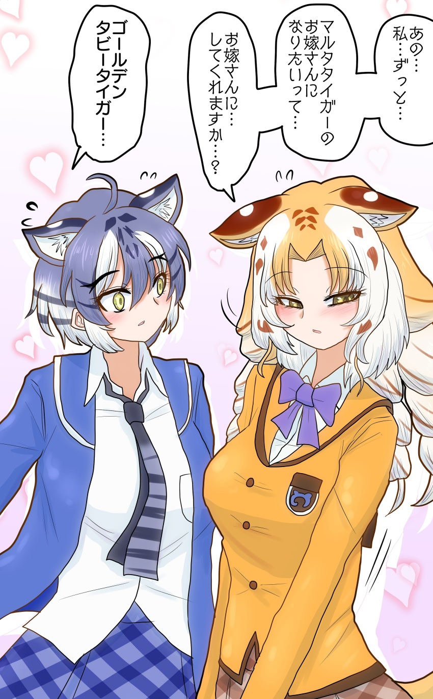 Golden Tabby Tiger (Kemono Friends) Rule 34 Image