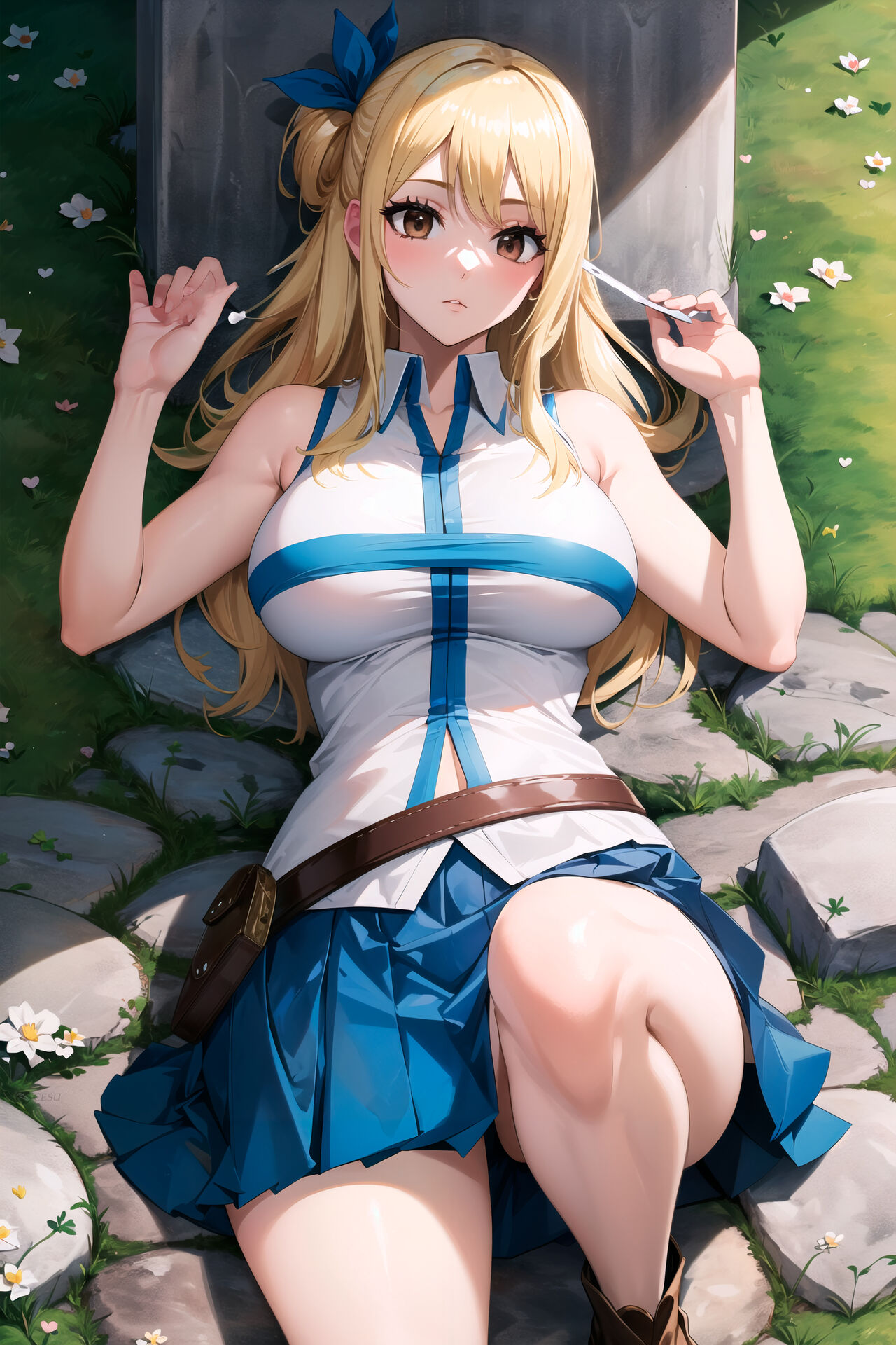 Lucy Heartfilia (Fairy Tail) Rule 34 Image