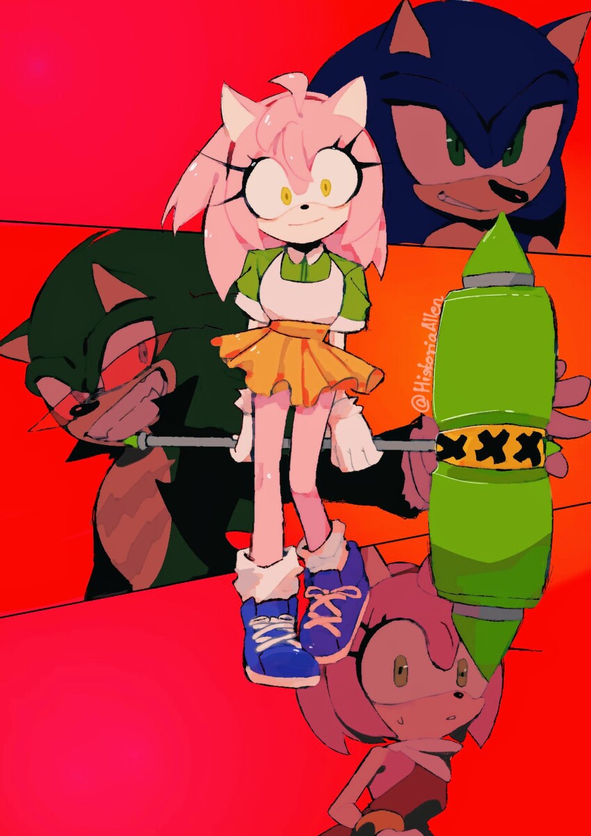 Amy Rose (Rosy The Rascal) Rule 34 Image