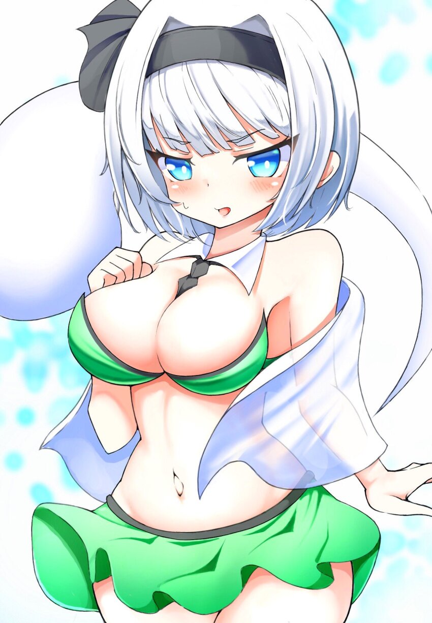 Konpaku Youmu (Touhou) Rule 34 Image