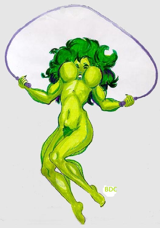 She-Hulk (Avengers) Rule 34 Image