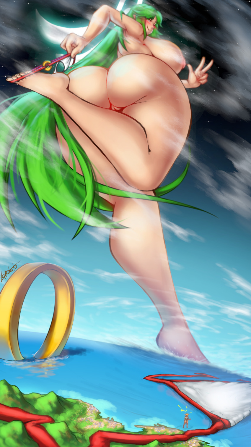 Palutena (Kid Icarus) Rule 34 Image
