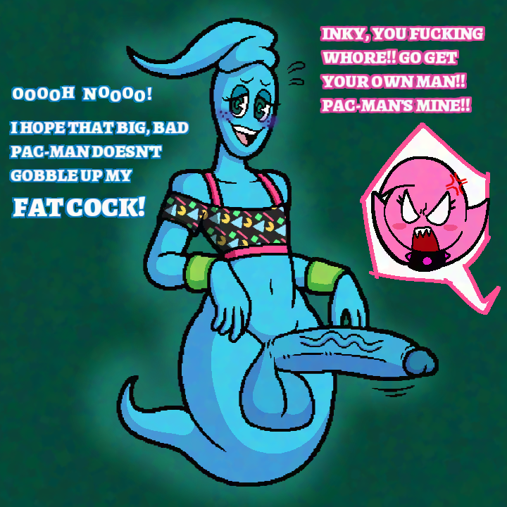 Inky (Pac-Man) Rule 34 Image