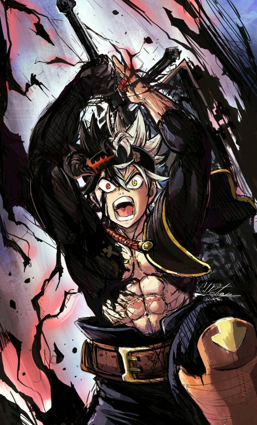 Anti-Mage (Black Clover) Rule 34 Image