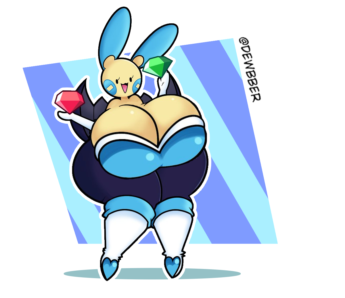 Minun (Pokemon) Rule 34 Image