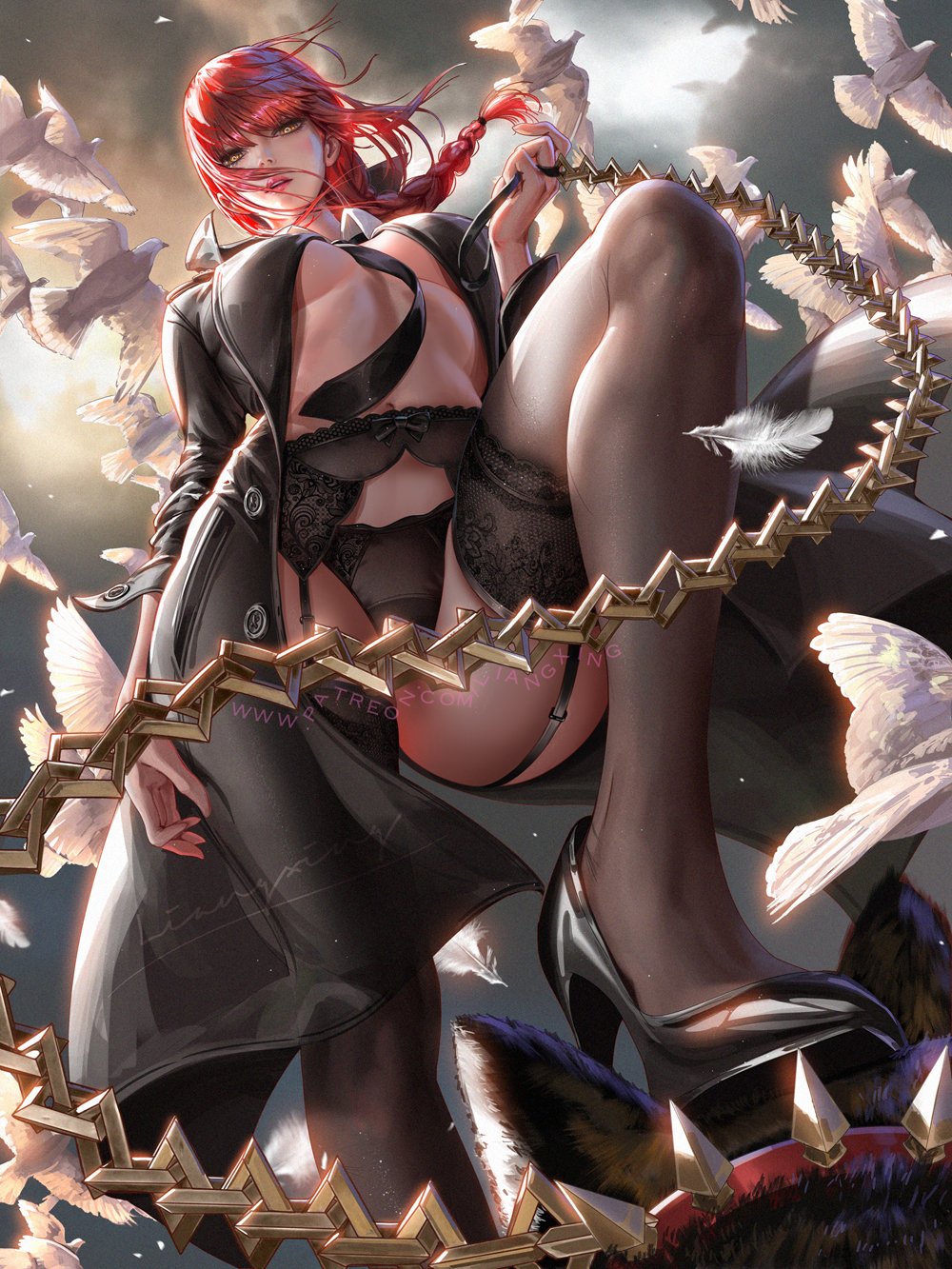 Makima (Chainsaw Man) Rule 34 Image