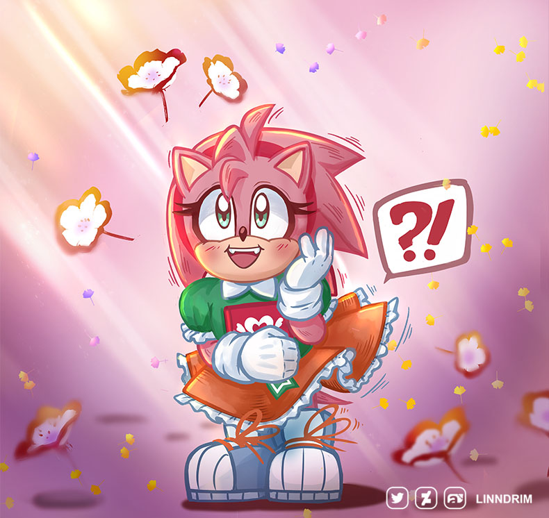 Amy Rose (Sonic (Series)) Rule 34 Image