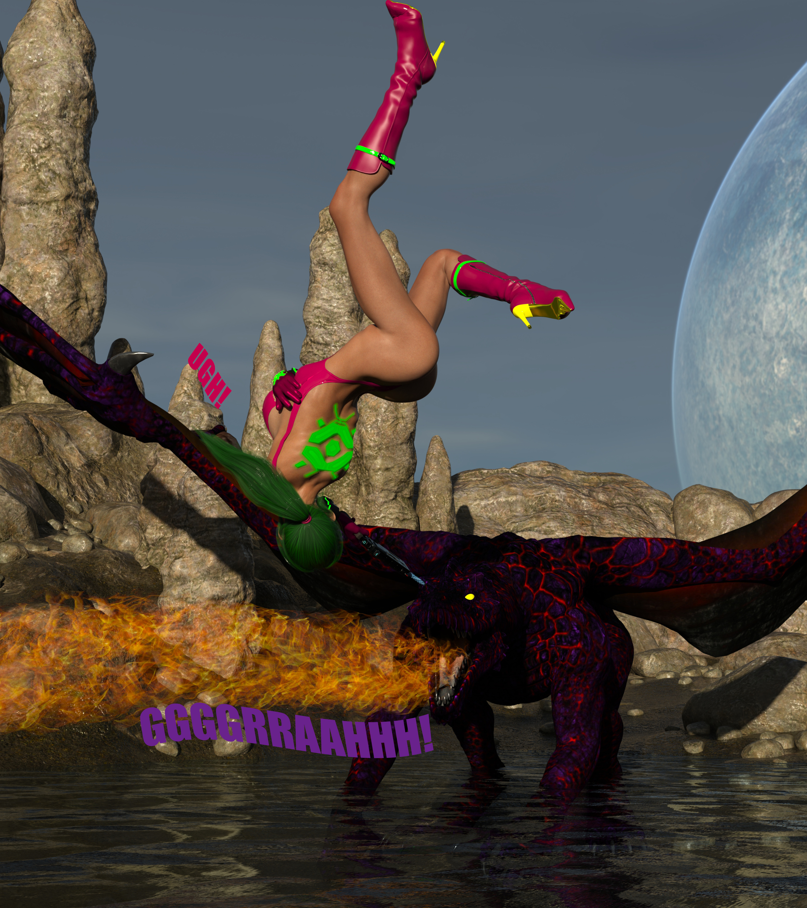 Ridley (Metroid) Rule 34 Image