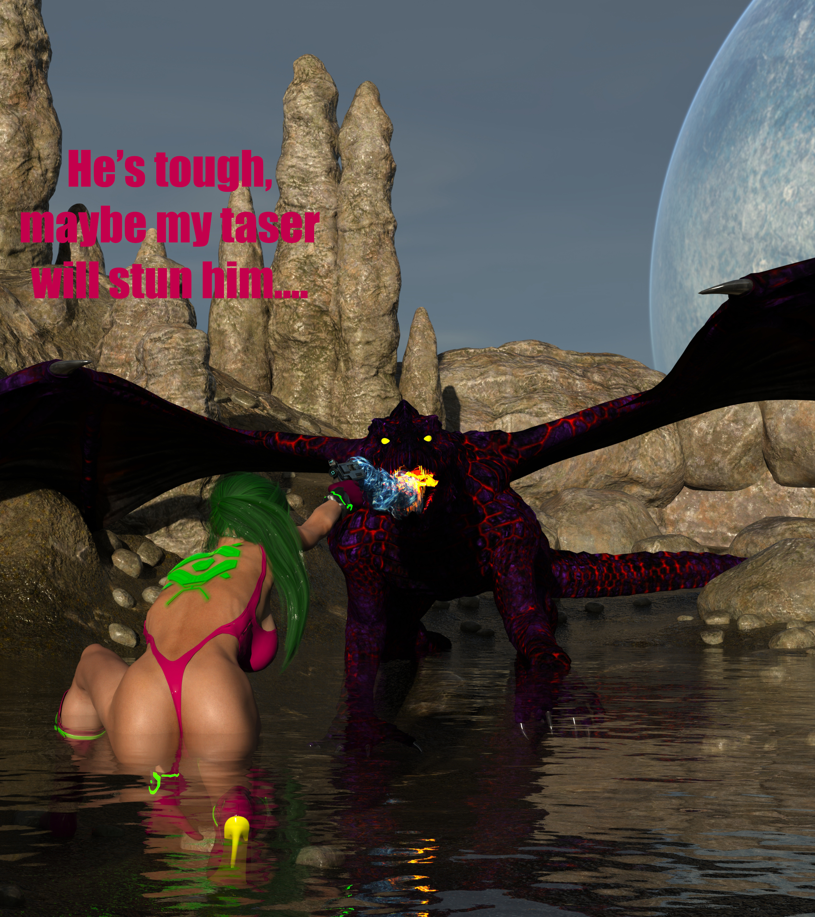 Ridley (Metroid) Rule 34 Image
