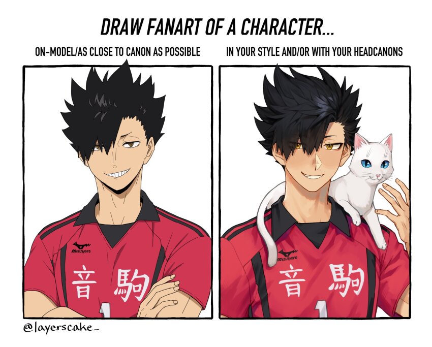 Kuroo Tetsurou (Haikyuu!!) Rule 34 Image