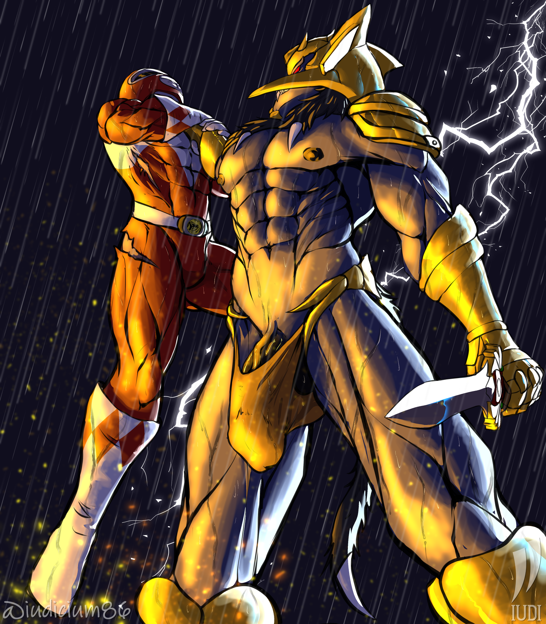 Red Ranger (Goldar) Rule 34 Image