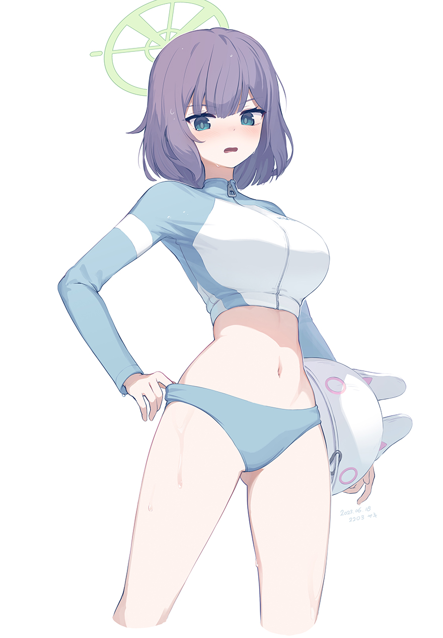Saki (Blue Archive) Rule 34 Image