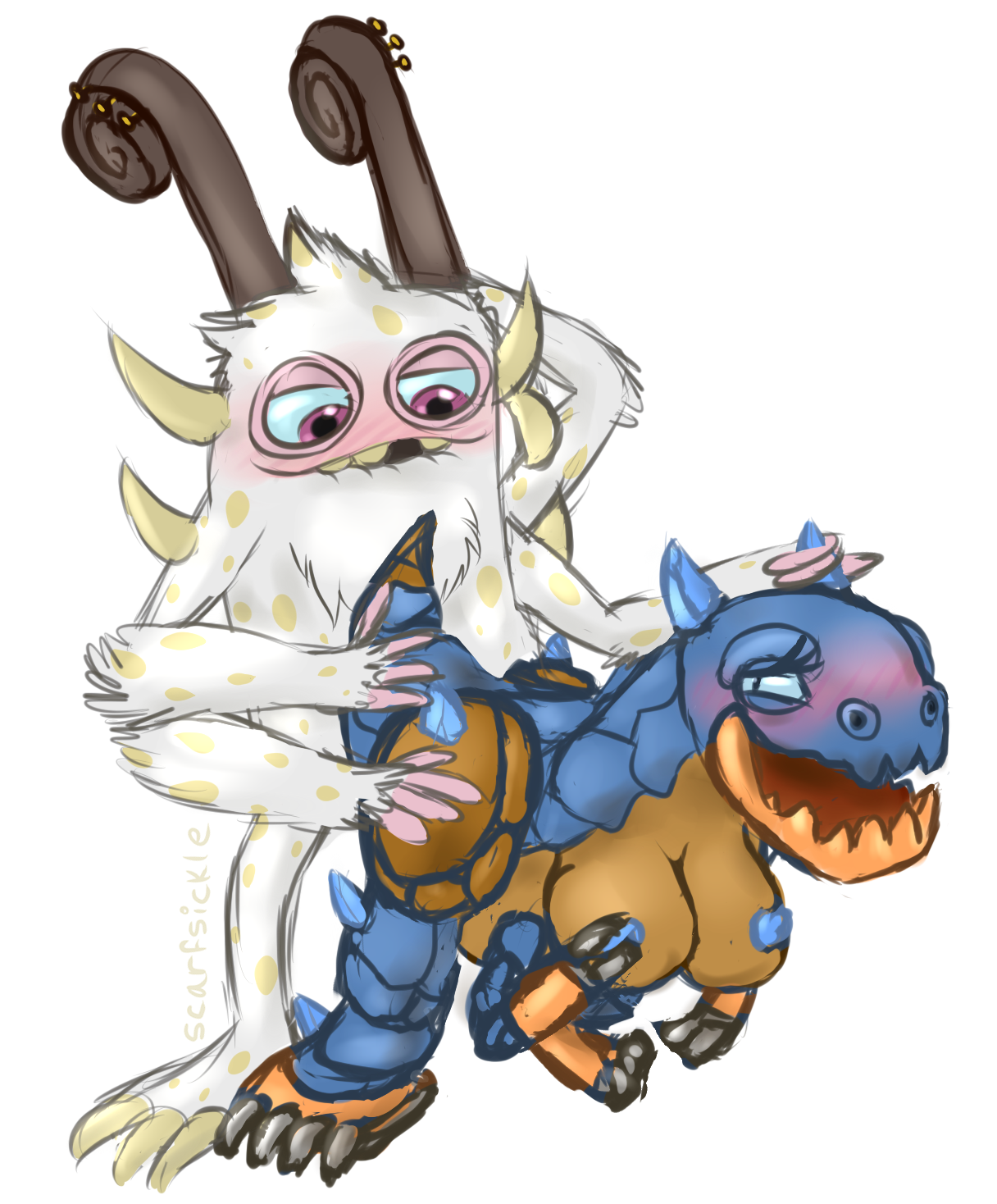 Bowgart (Big Blue Bubble) Rule 34 Image
