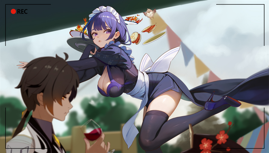 Hu Tao (Genshin Impact) Rule 34 Image