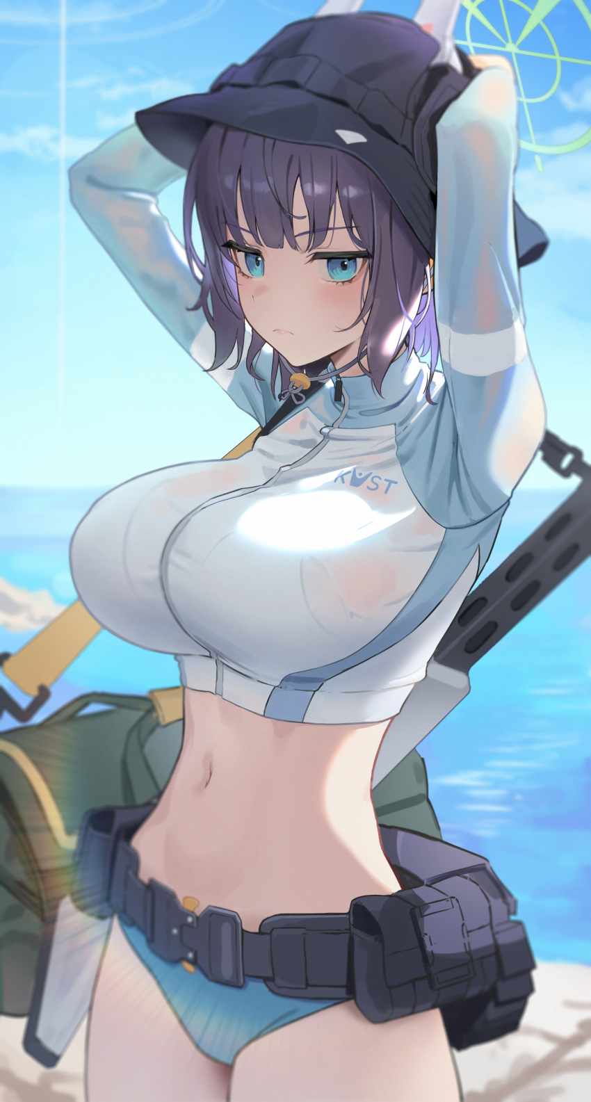 Saki (Blue Archive) Rule 34 Image