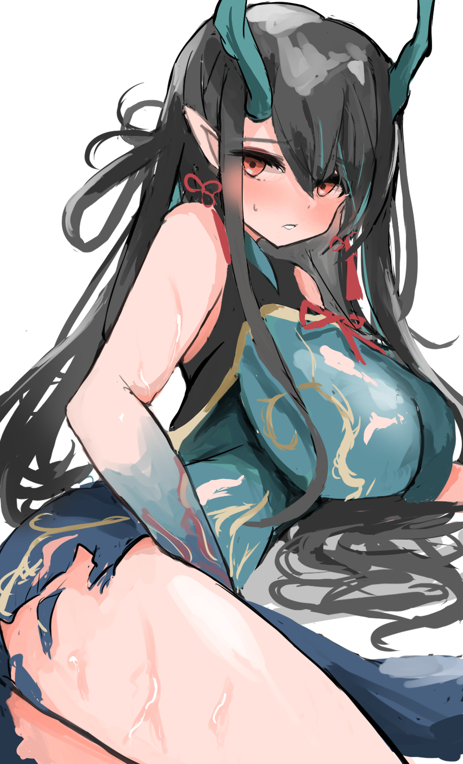 Dusk (Arknights) Rule 34 Image