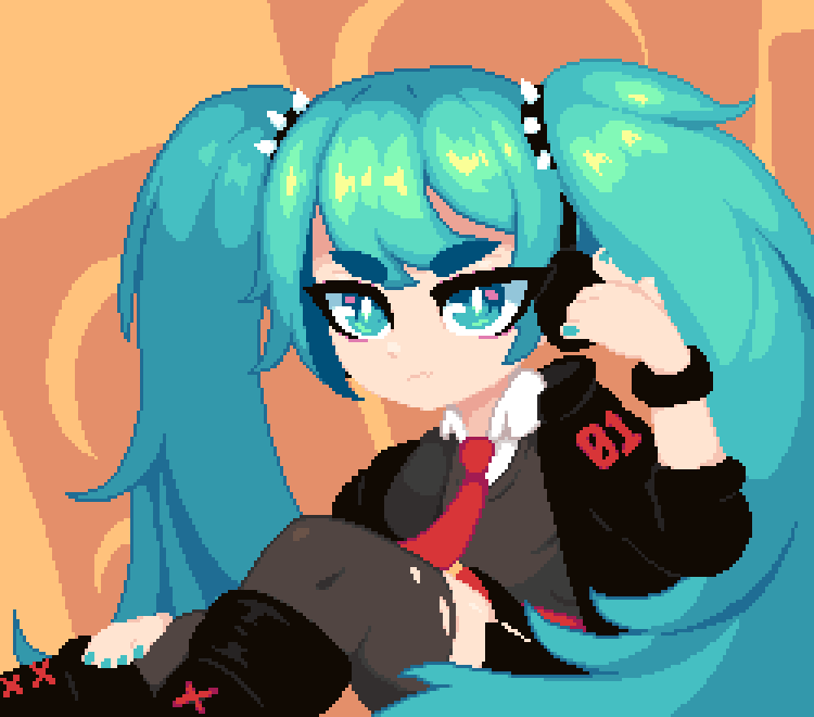 Hatsune Miku (Vocaloid) Rule 34 Image