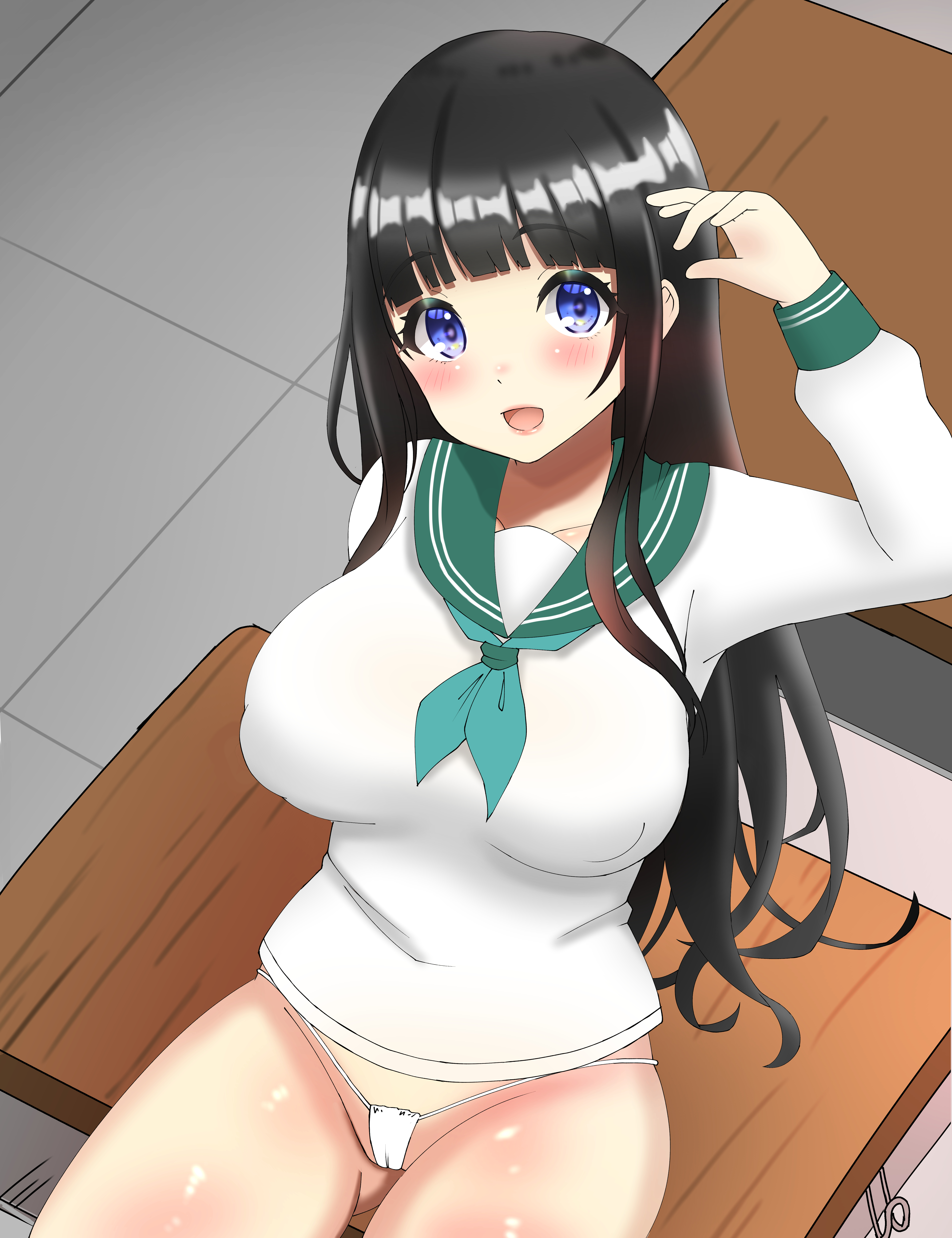 Chitanda Eru (Hyouka) Rule 34 Image