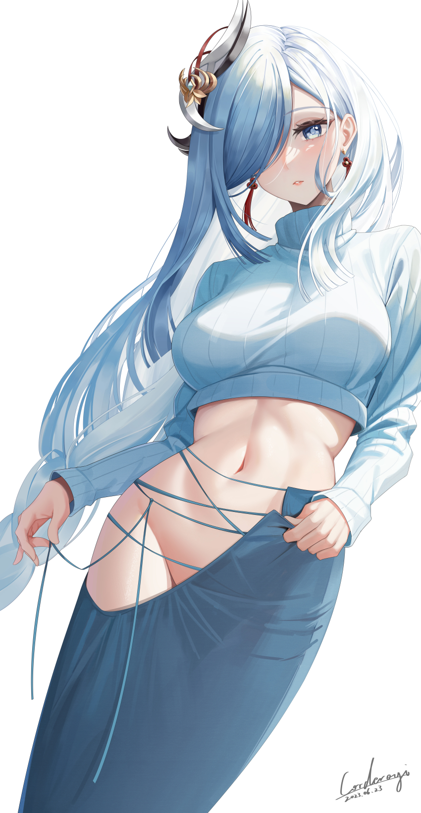 Shenhe (Genshin Impact) Rule 34 Image