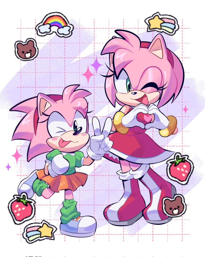 Amy Rose (Sonic (Series)) Rule 34 Image