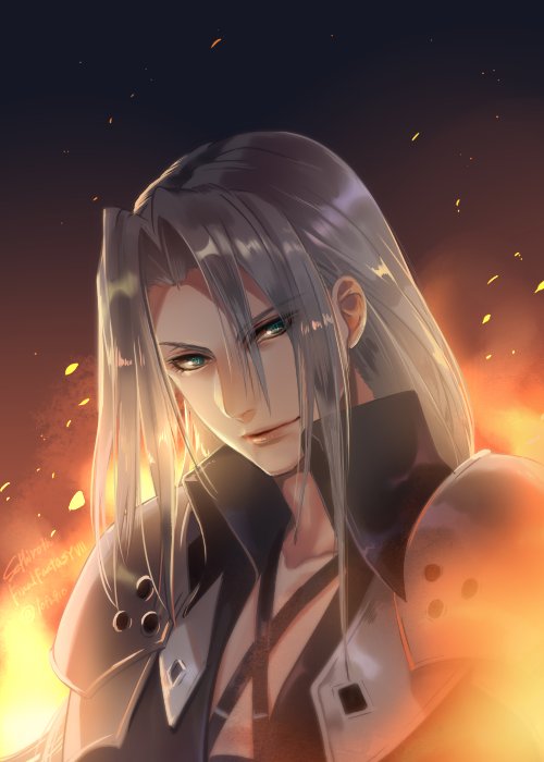 Sephiroth (Final Fantasy) Rule 34 Image