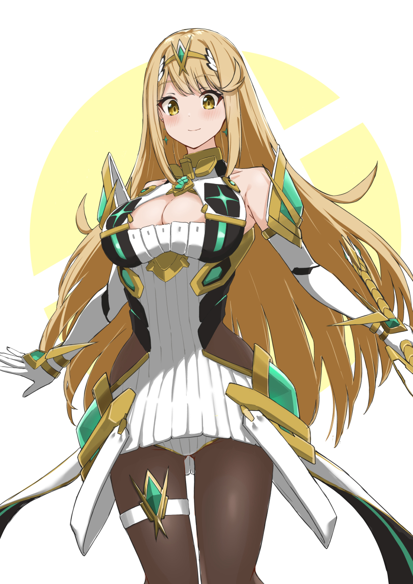 Mythra (Massive Melee) (Xenoblade) Rule 34 Image
