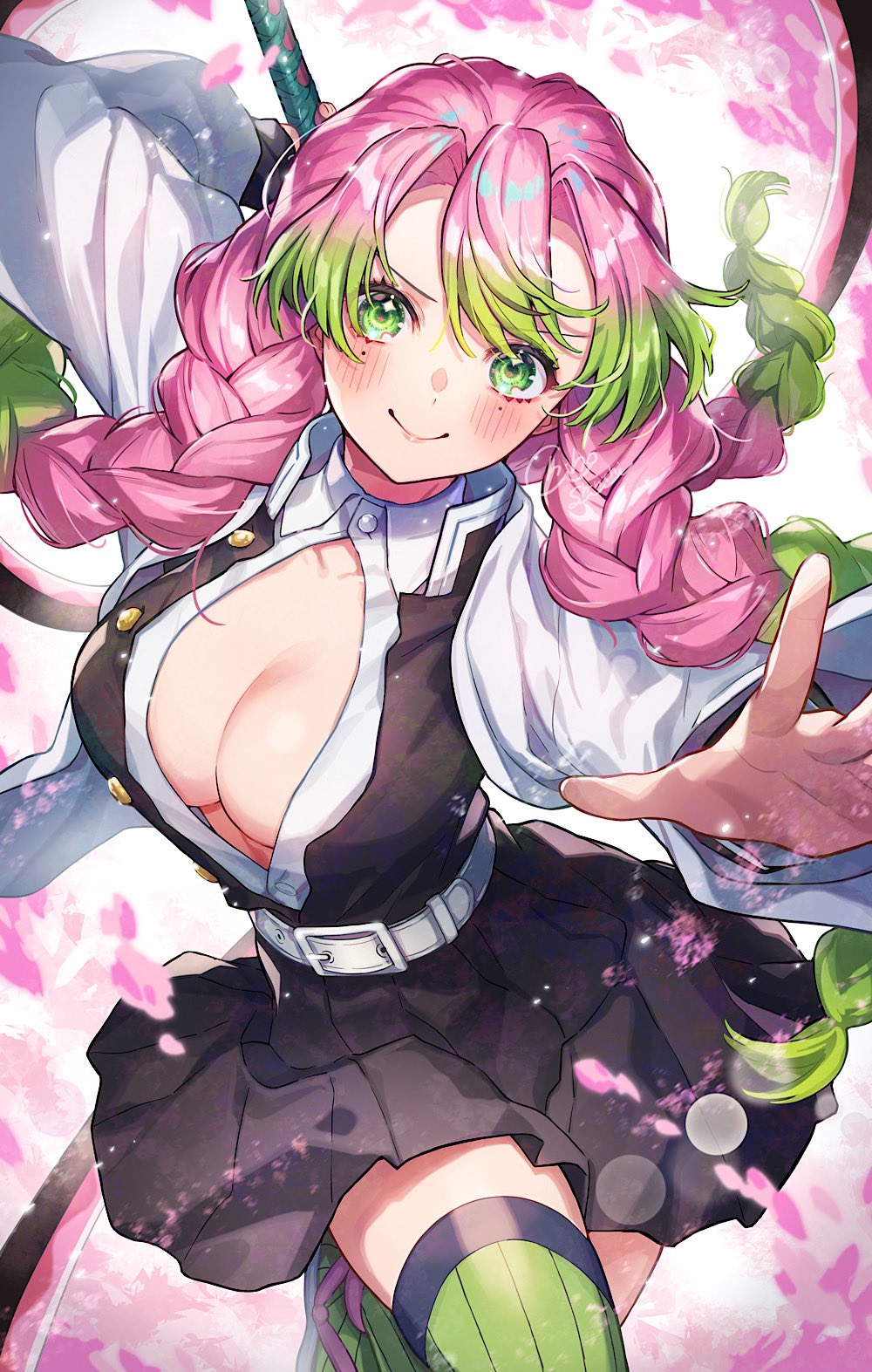 Kanroji Mitsuri (Kimetsu No Yaiba) Rule 34 Image