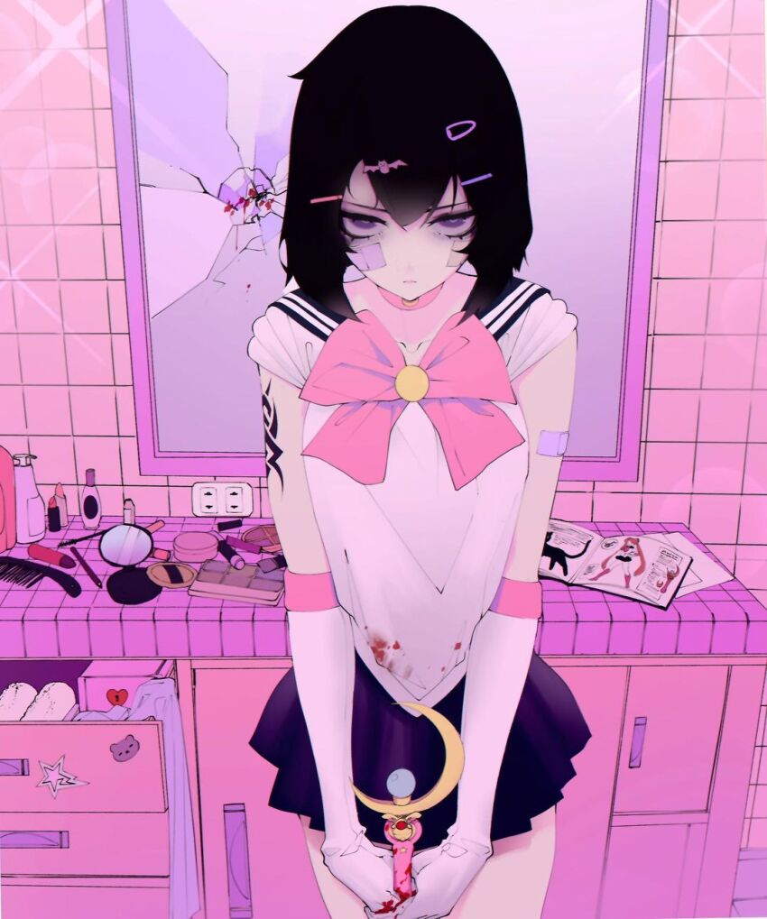 Sailor Saturn (Bishoujo Senshi Sailor Moon) Rule 34 Image