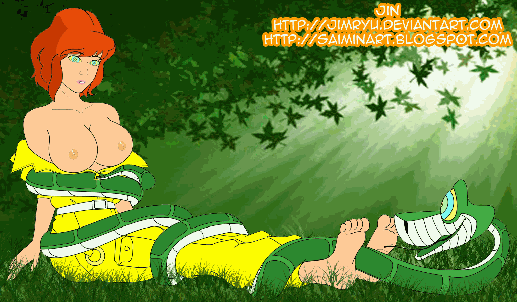 Kaa (April O'Neil) Rule 34 Image