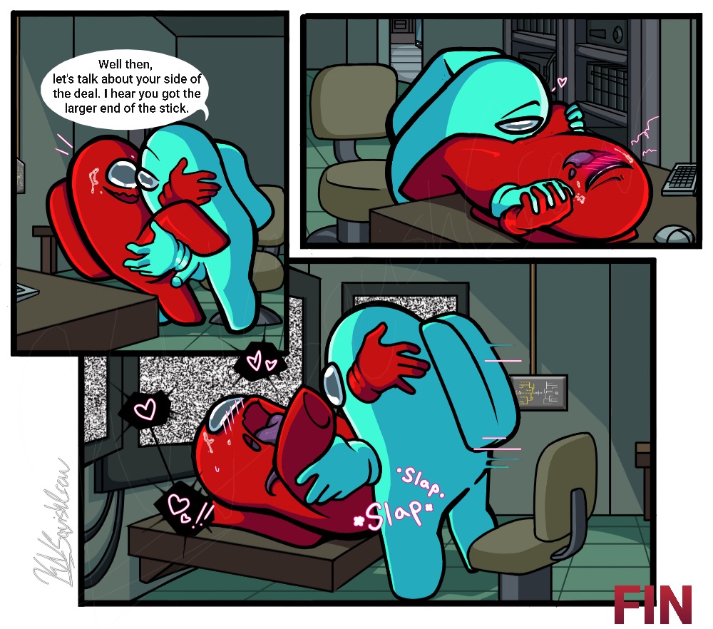 Among Us Cyan (Among Us) Rule 34 Image